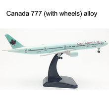 Load image into Gallery viewer, 20CM AIR CANADA Boeing 777 Airplane model Plane model 16CM Alloy Metal Diecast  Aircraft model Toy plane gift Dropshipping Store