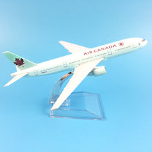 Load image into Gallery viewer, 20CM AIR CANADA Boeing 777 Airplane model Plane model 16CM Alloy Metal Diecast  Aircraft model Toy plane gift Dropshipping Store