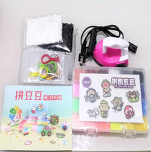 Load image into Gallery viewer, Perler Beads Kit 5mm/2.6mm Hama beads Whole Set with Pegboard and Iron 3D Puzzle DIY Toy Kids Creative Handmade Craft Toy Gift
